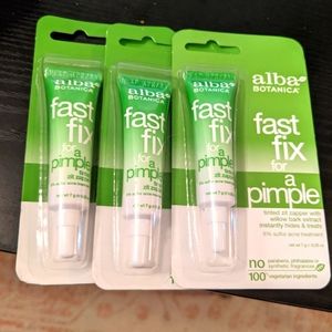 Alba botanicals fast fix for a pimple